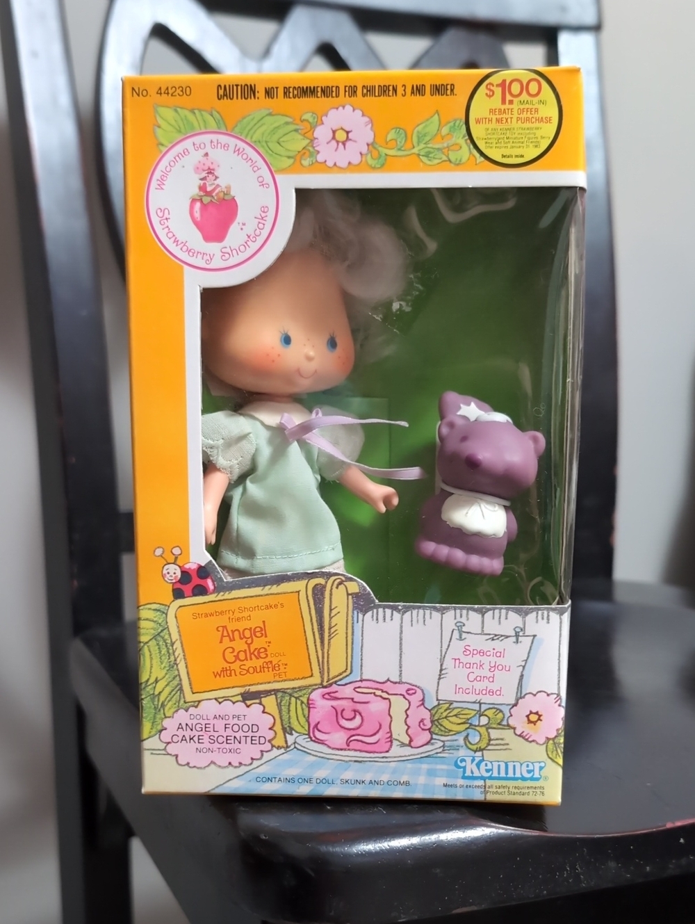 Kenner Strawberry Shortcake Angel Cake Doll - Mint Green Outfit